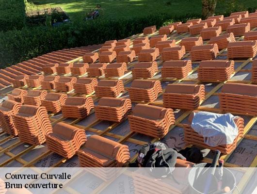 Couvreur  curvalle-81250 Brun couverture