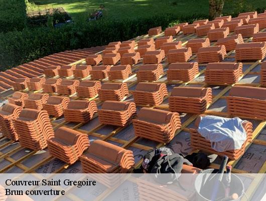 Couvreur  saint-gregoire-81350 Brun couverture