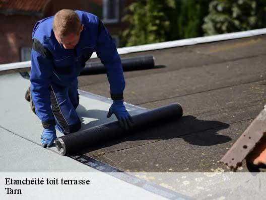 Etanchéité toit terrasse Tarn 