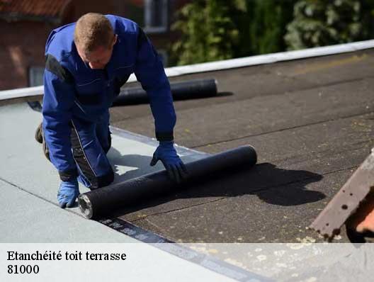 Etanchéité toit terrasse  81000