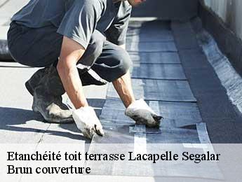 Etanchéité toit terrasse  lacapelle-segalar-81170 Brun couverture