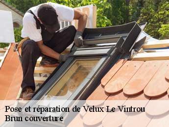 Pose et réparation de Velux le-vintrou-81240 Brun couverture