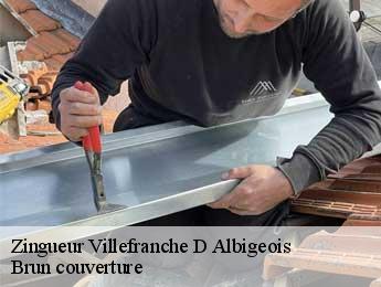 Zingueur villefranche-d-albigeois-81430 Brun couverture